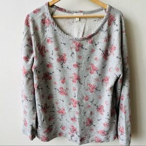 Soft Joie Annora B Printed Sweatshirt Roses Floral L